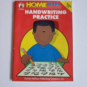 Homework  Books - Handwriting Practice - Grades 2-3 New